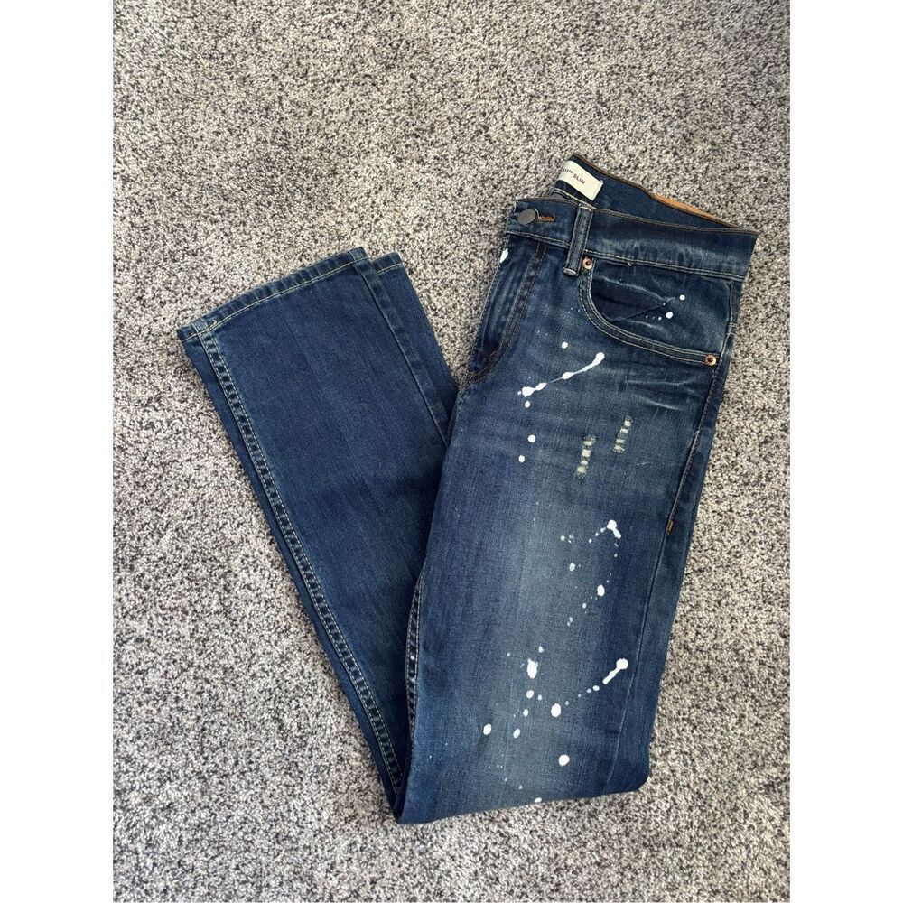❤️Levi’s 511 Youth Slim Fit Paint Splash Jeans sz16